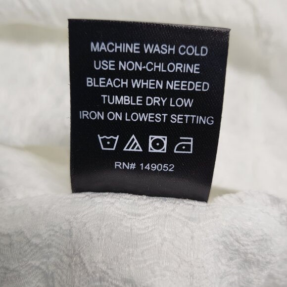 Nova Men T Shirt XXL Samuel Textured Boxy Short Sleeve White NWT - Picture 7 of 13